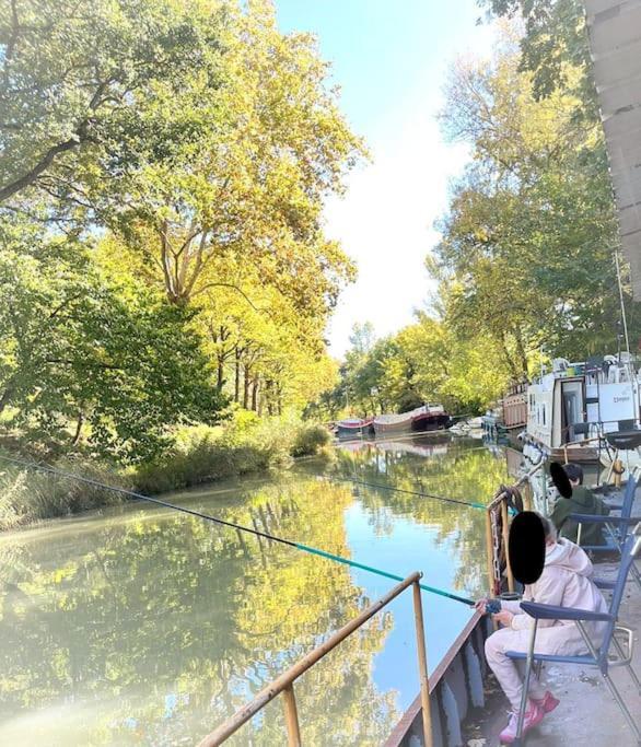 Insolite Peniche Amazonie Canal Du Midi Gardouch Екстер'єр фото